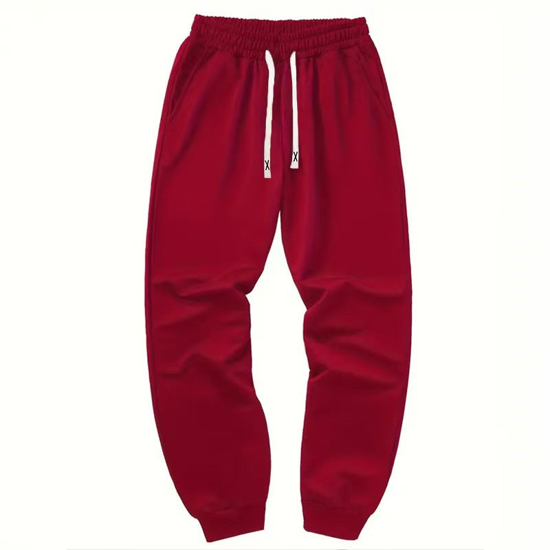 Herren Jogginghose Elastisch Mit Taschen Bequem