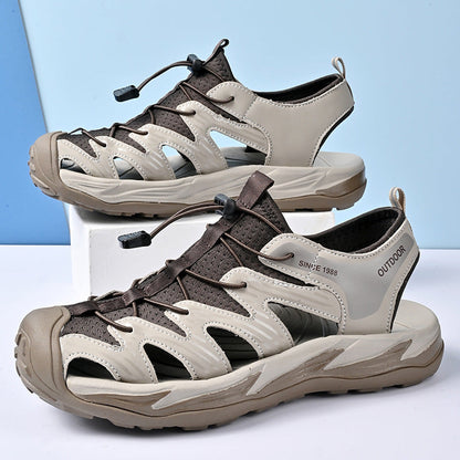 Damen Sport-Sandalen Rutschfest Schnellschnürsystem Outdoor