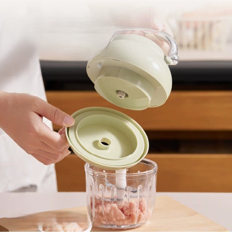 Kabelloser Knoblauchzerkleinerer Mini Leistungsstark Batteriebetrieben