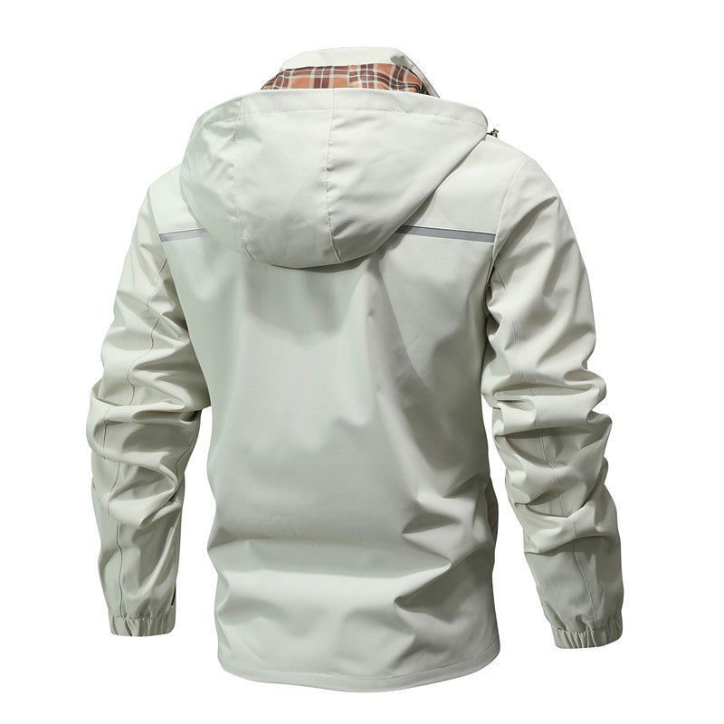 Wasserabweisende Herrenjacke Funktionsjacke Winddicht