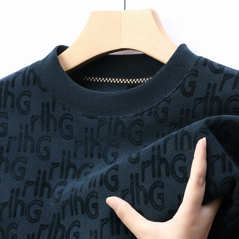 Herren Sweatshirt Strukturiert Modern Trendig