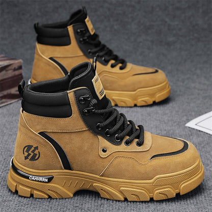 Damen Sportstiefel High-Top Robust Laufsohlen Damenschuhe