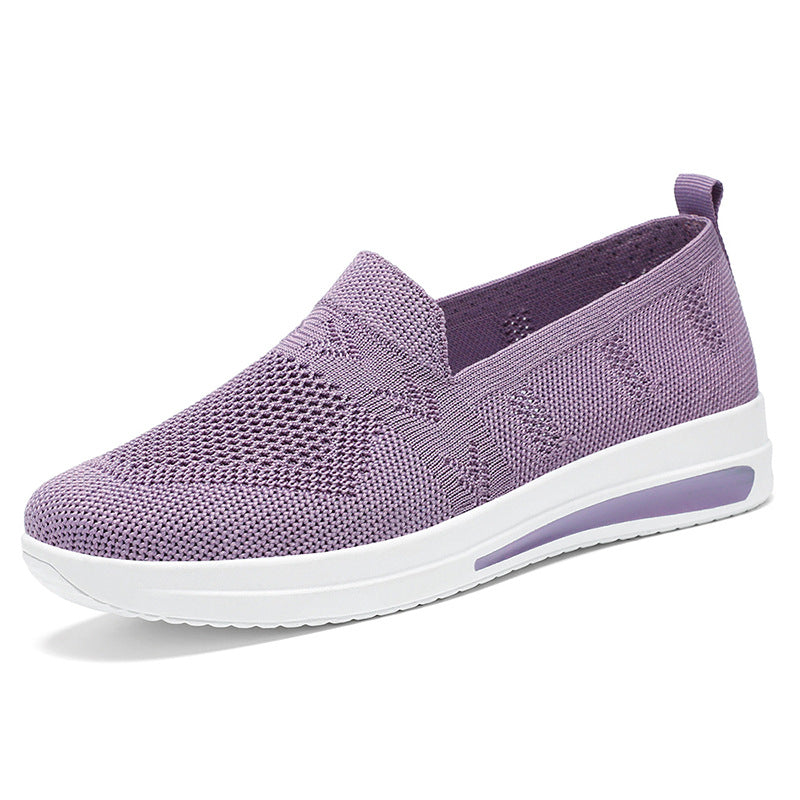 Damen Sportschuhe Atmungsaktiv Flexibel Laufschuhe mit Weichsohle