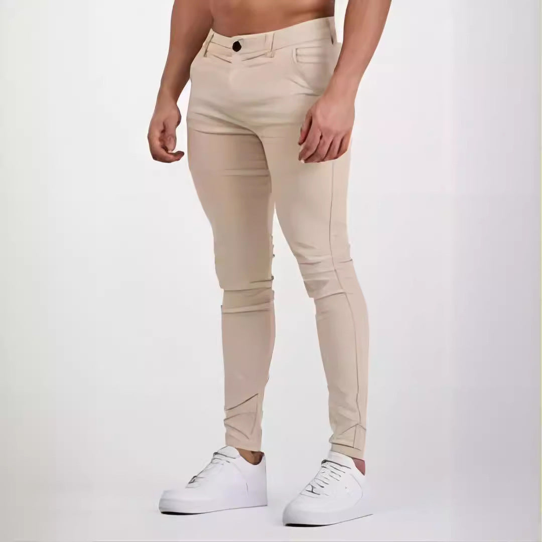 Herren Slimfit Hose Stretch Modern