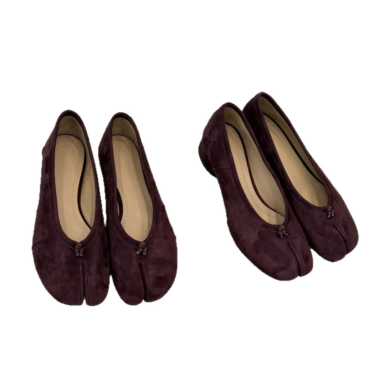 Damen Mokassins Weiches Wildleder Komfortabel Elegant