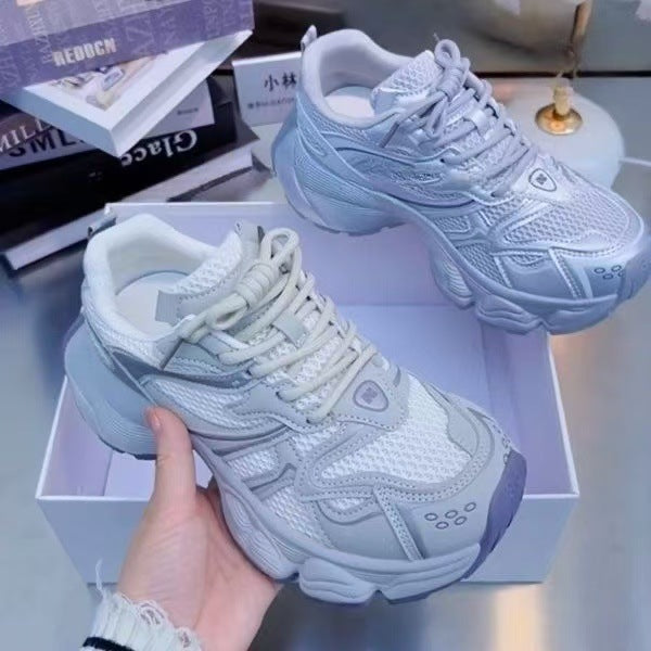 Damen Sneaker Sport Freizeitschuhe Atmungsaktiv Gepolstert