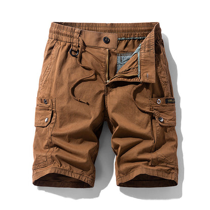 Herren Cargo Shorts Elastisch Multifunktionale Taschen
