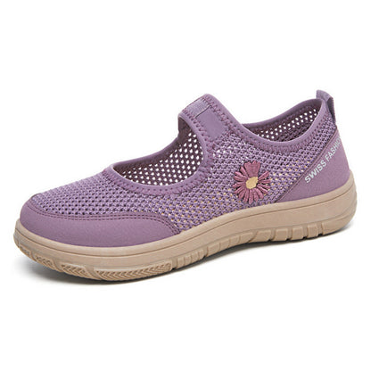 Damen Freizeitschuhe Bequem Luftig Verstellbar