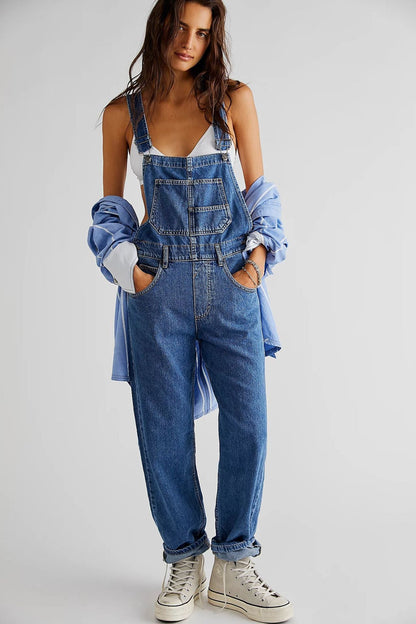 Damen Latzhose Bequem Moderner Schnitt Damenschuhe
