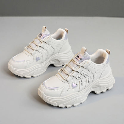 Damen Sneaker Sportlich Retro Komfortabel