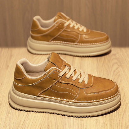 Damen Sneaker Hochwertig Leder Weich Laufsohle Damen Schuhe