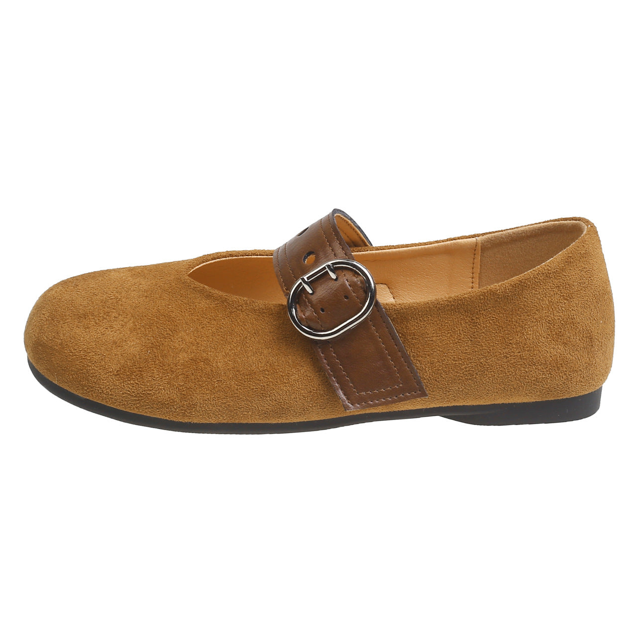 Damen Ballerinas Komfortabel Weich Mit Riemen Schuhe