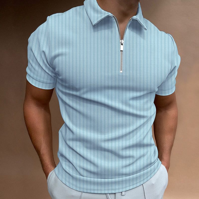 Herren Poloshirt Modern Streifen Slim Fit