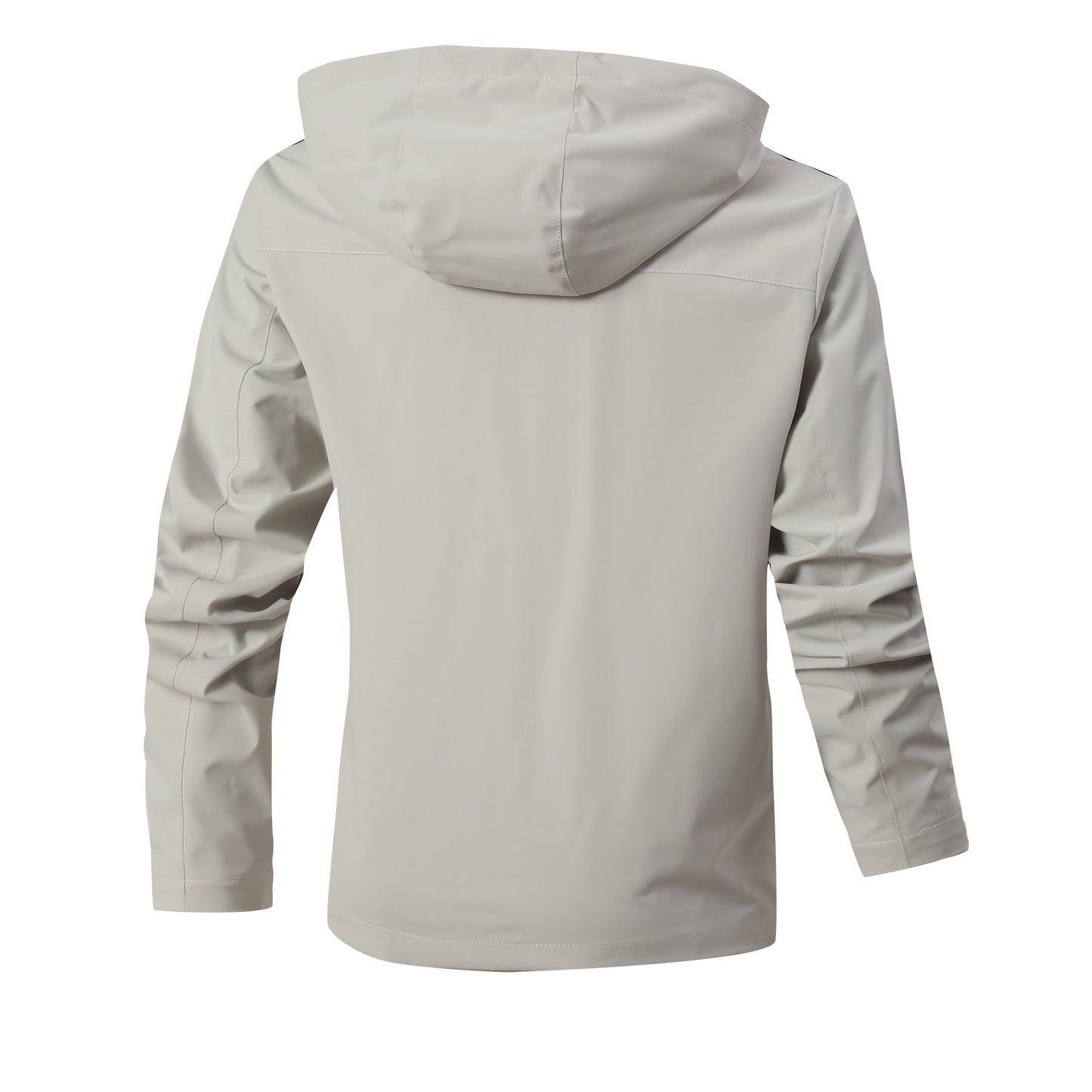 Herren Wetterjacke Funktionell mit Kapuze und Taschen