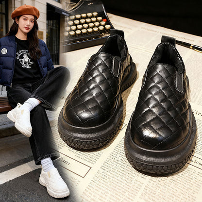 Damen Sneaker Warm gefüttert Elastisch Bequem