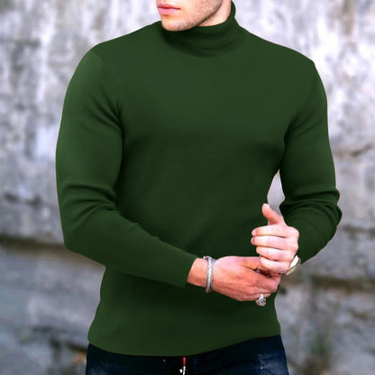 Herren Rollkragenpullover Elegantes Design Modern