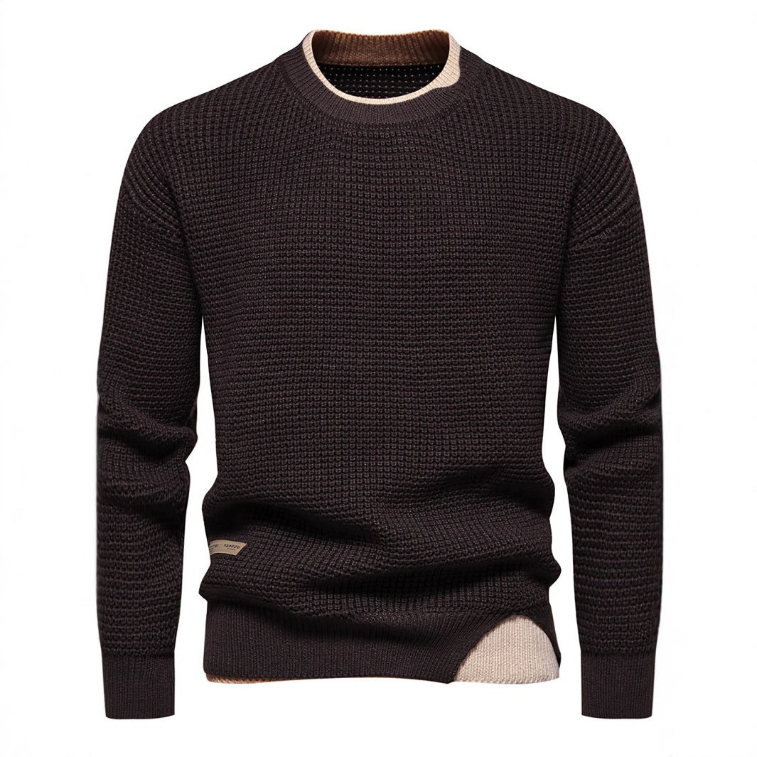 Herren Pullover Strick Modern Glamour Style