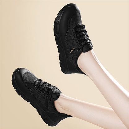 Damen Sneaker Sportlich Freizeit Bequem Laufsohle