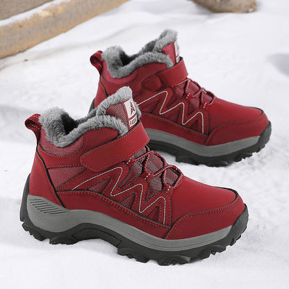 Herren Wanderschuhe Winter Warm Isoliert Knöchelschutz