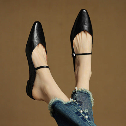 Damen Slipper Leder Echt Bequem