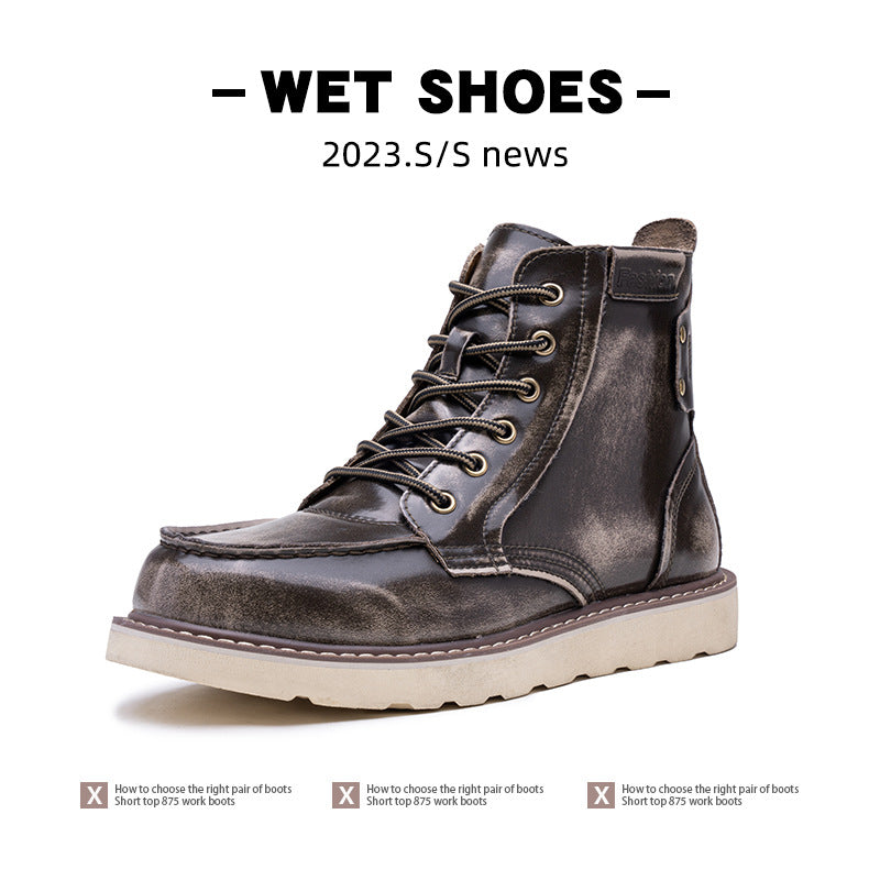 Stiefel Damen Arbeitsstiefel Robust Rutschfest