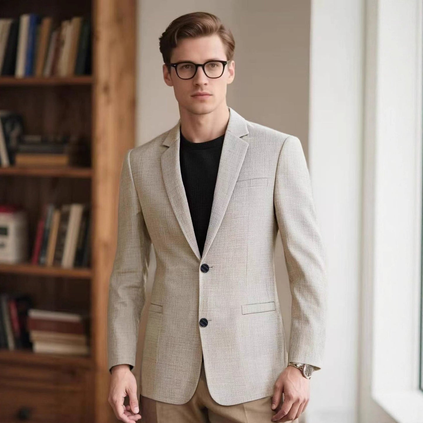 Herren Blazer Modern Elegant Slim Fit