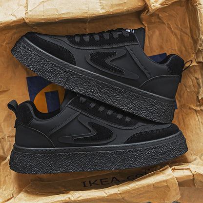 Damen Sneaker Chunky Rutschfest Dämpfend Schwarz - BerlinGlamour