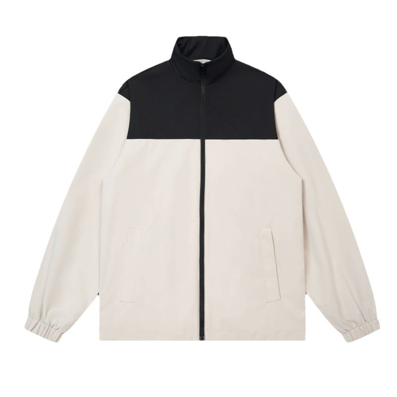 Herren Outdoor Jacke Sportlich Elastisch Mit Hochem Kragen - BerlinGlamour