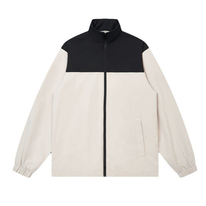 Herren Outdoor Jacke Sportlich Elastisch Mit Hochem Kragen - BerlinGlamour
