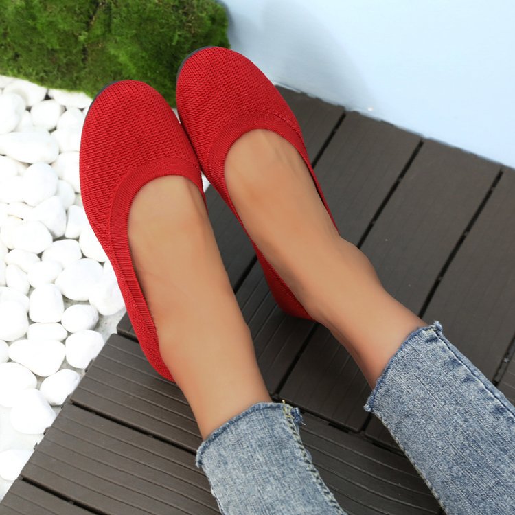 Damen Bequeme Slip-On Ballerinas BerlinGlamour → Bequeme Damen Ballerinas Slip-On Schuhe Elegant