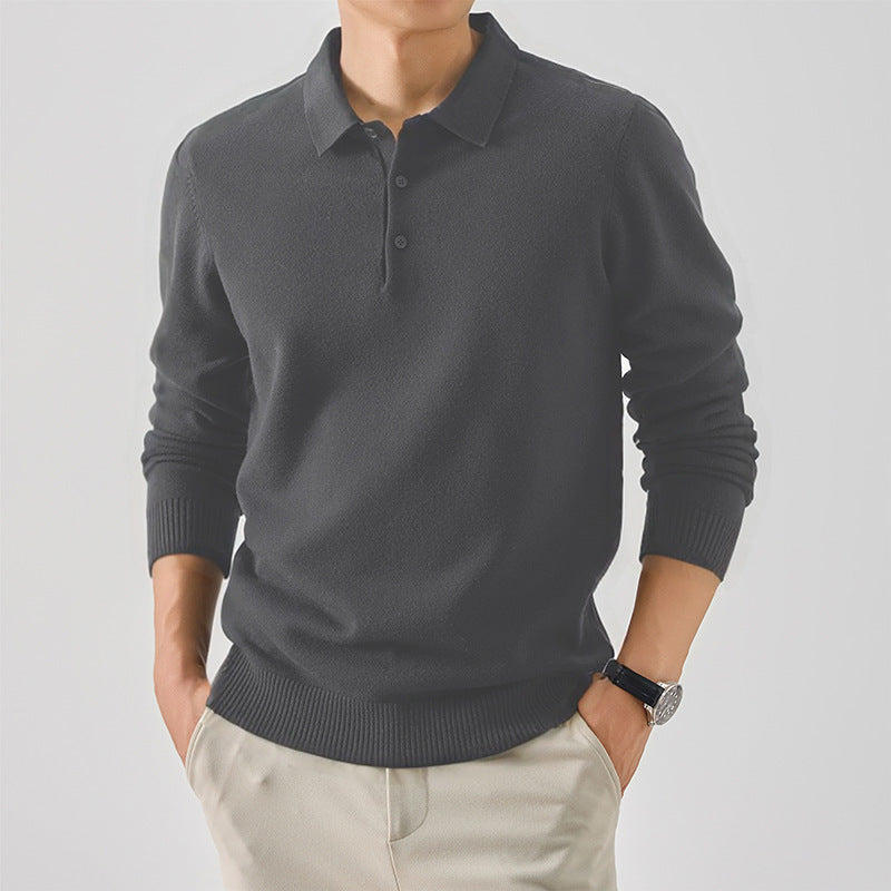 Eleganter Herren Pullover aus feiner Baumwolle Modern
