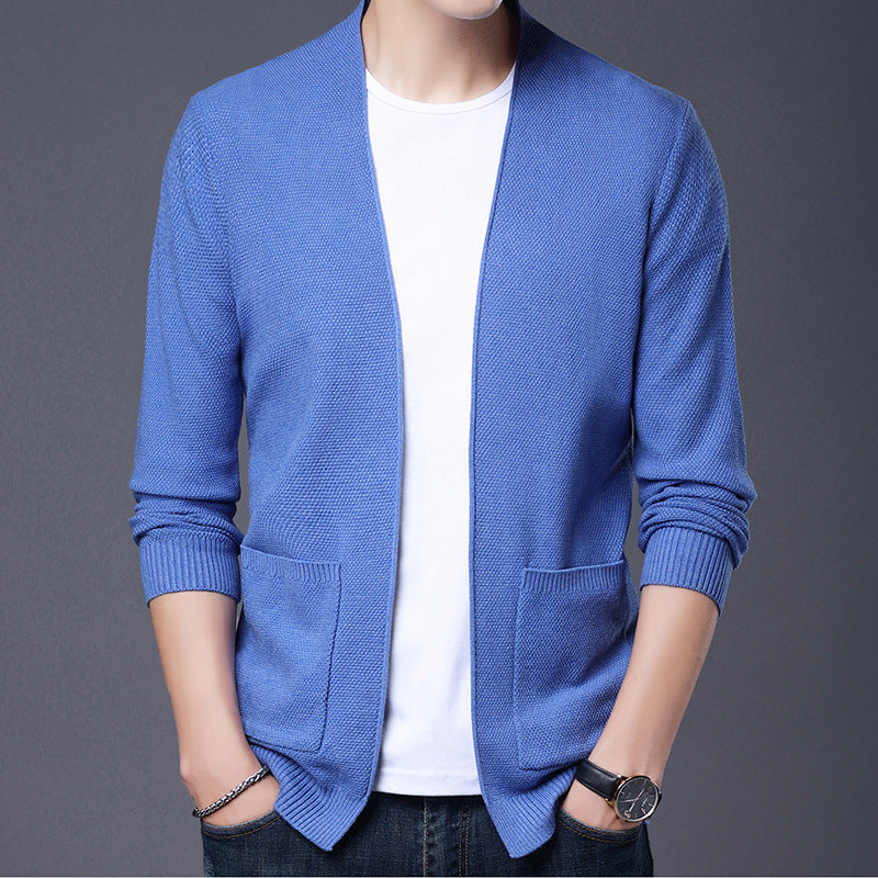 Herren Strickjacke Modern Lässig Casual