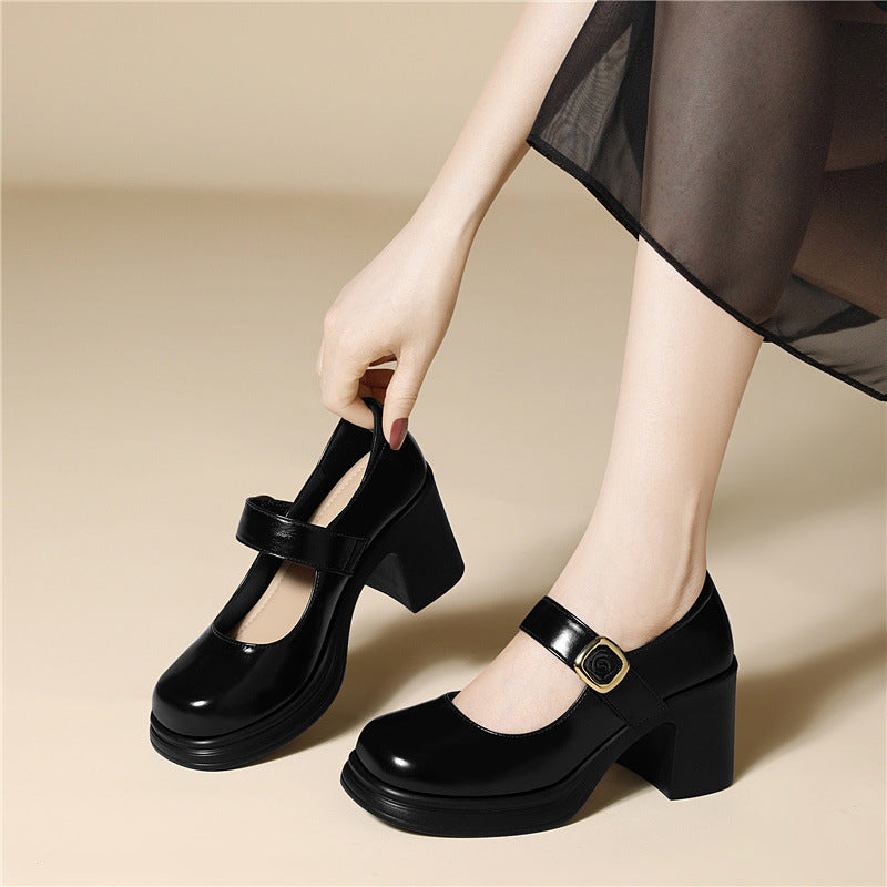 Damen Ballerinas Elegante Modische Schuhe Mit Verstellbarem Riemen