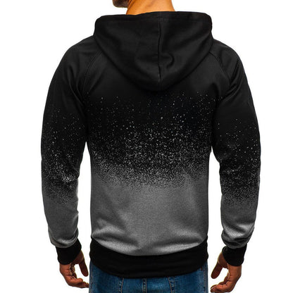 Herren Kapuzenjacke Sportlich Wasserabweisend Modern