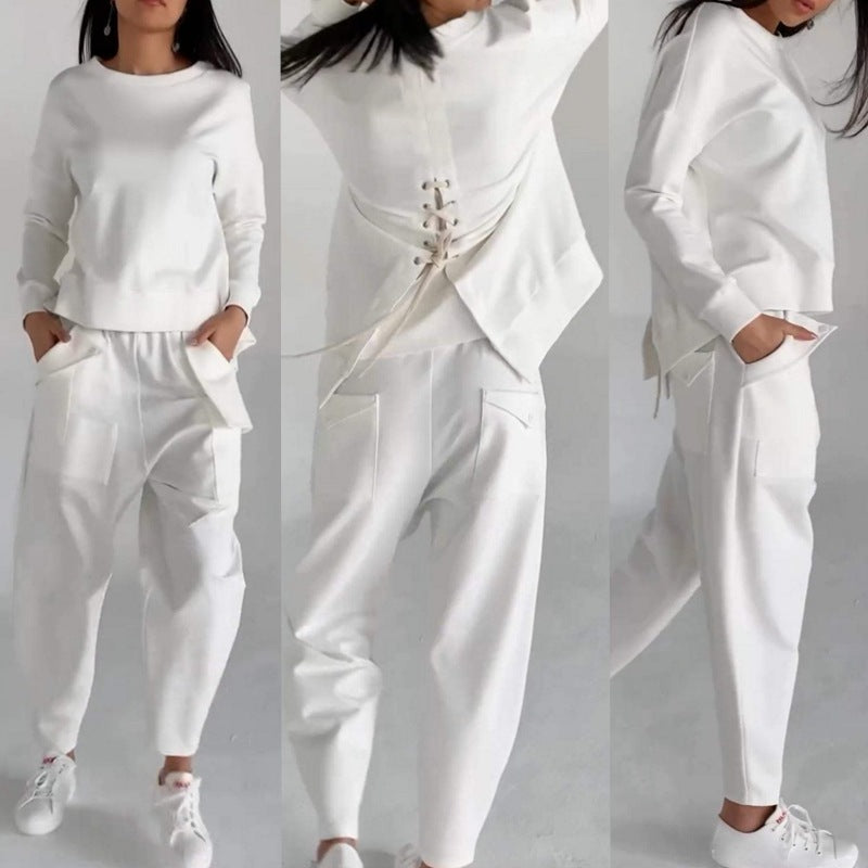 Damen Jogginganzug Bequem Sportlich - BerlinGlamour