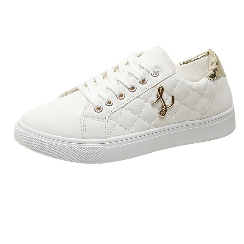 Damen Sneaker Sportlich Schnürsenkel Elegantes Design