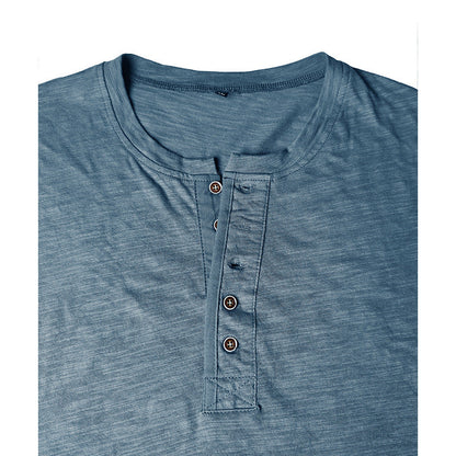 Herren Hemd Langarm Elegant mit Knöpfen Moderne Style