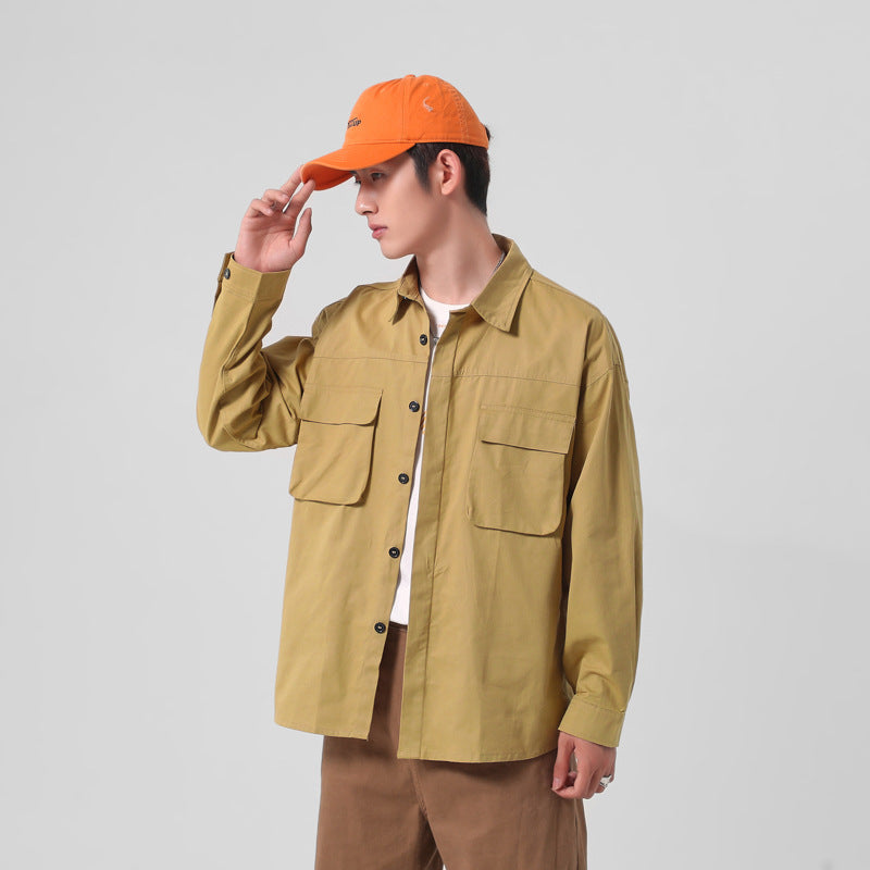 Herren Arbeitshemd Robust mit großen Taschen Outdoor