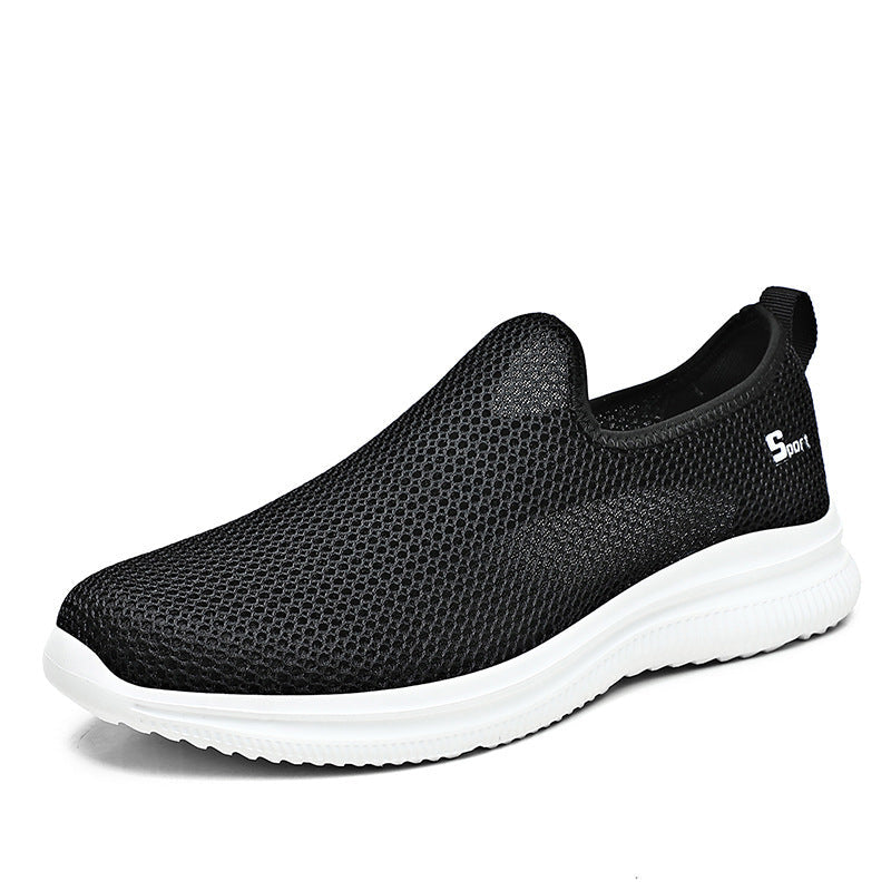 Damen Sneaker Atmungsaktiv Mesh Slip-On bequem