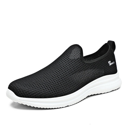 Damen Sneaker Atmungsaktiv Mesh Slip-On bequem