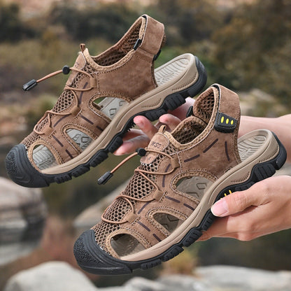 Damen Trekking-Sandalen Atmungsaktiv Stoßdämpfend Verstellbar