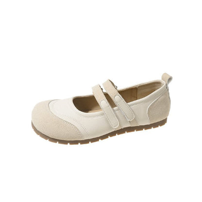 Damen Ballerinas Bequem Doppelschlaufe Schuhe Modern