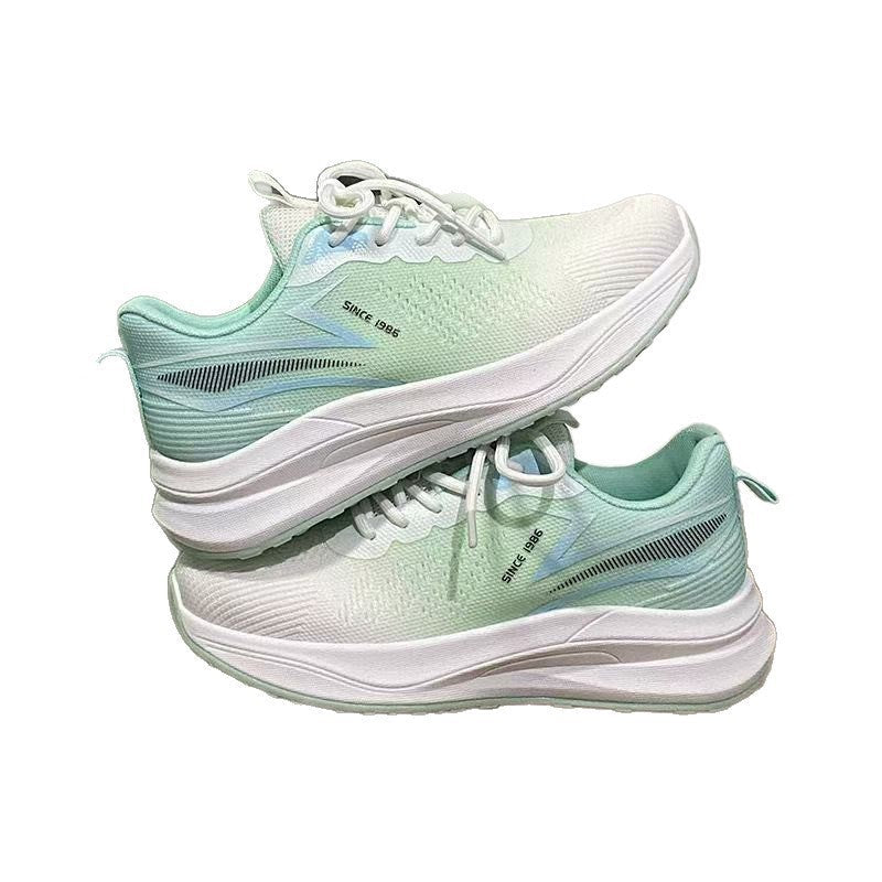 Damen Laufschuhe Leicht Federnde Dämpfung Sportlich
