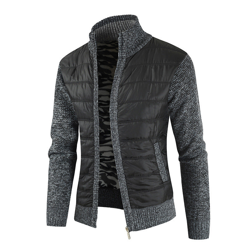 Herren Funktionsjacke Modern Stehkragen Wasserabweisend