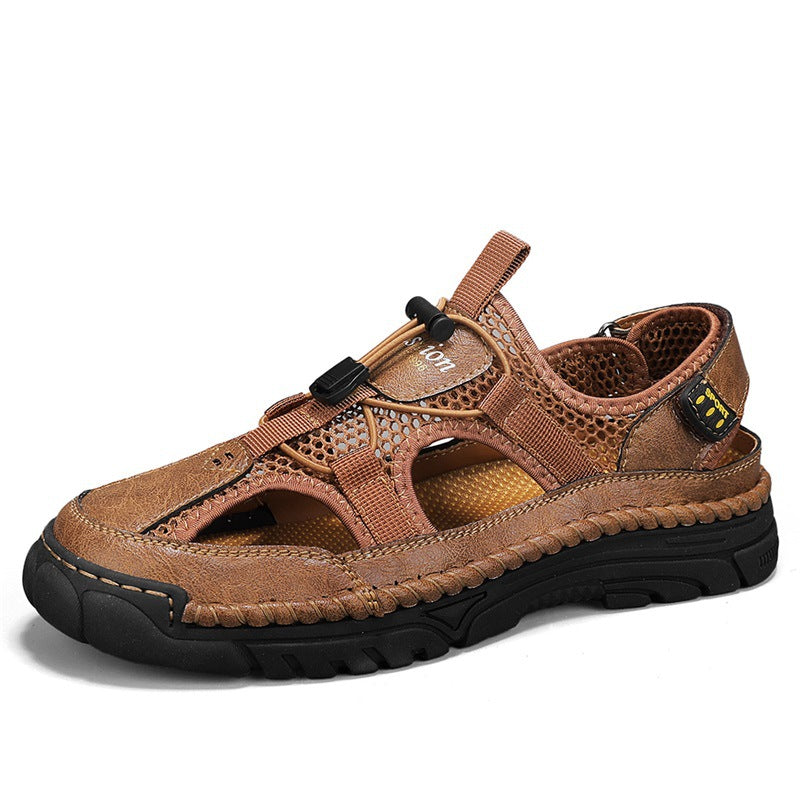 Herren Sandalen Sportlich Verstellbar Bequem Sommer