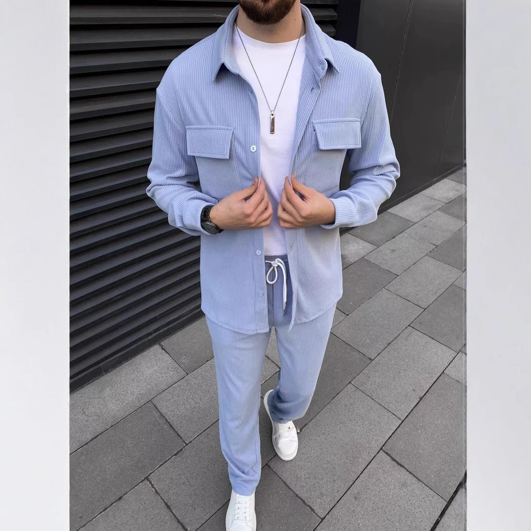Herren Anzug Zweiteiler Modern Bequem Elegant