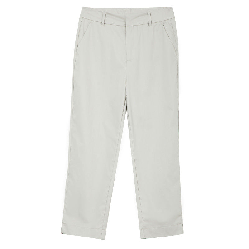 Damen Stoffhose Elastisch Elegant Mit Stretch
