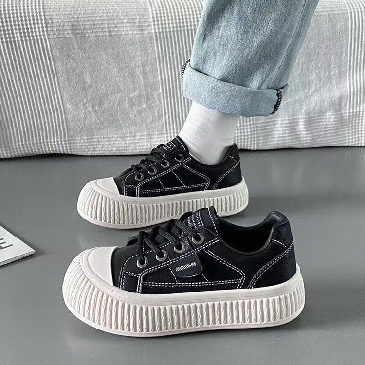 Damen Sneaker Plateau Sportschuhe Modisch Komfortabel - BerlinGlamour
