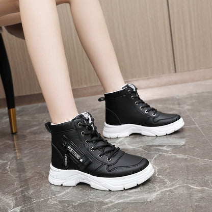 Damen Sneaker High-Top Sportlich Robust Modern