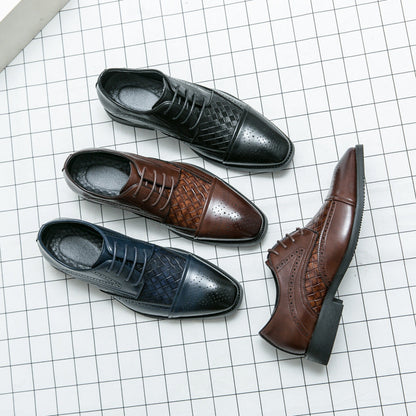 Elegante Damen Lederschuhe Klassisch Schwarz Heidi Stil